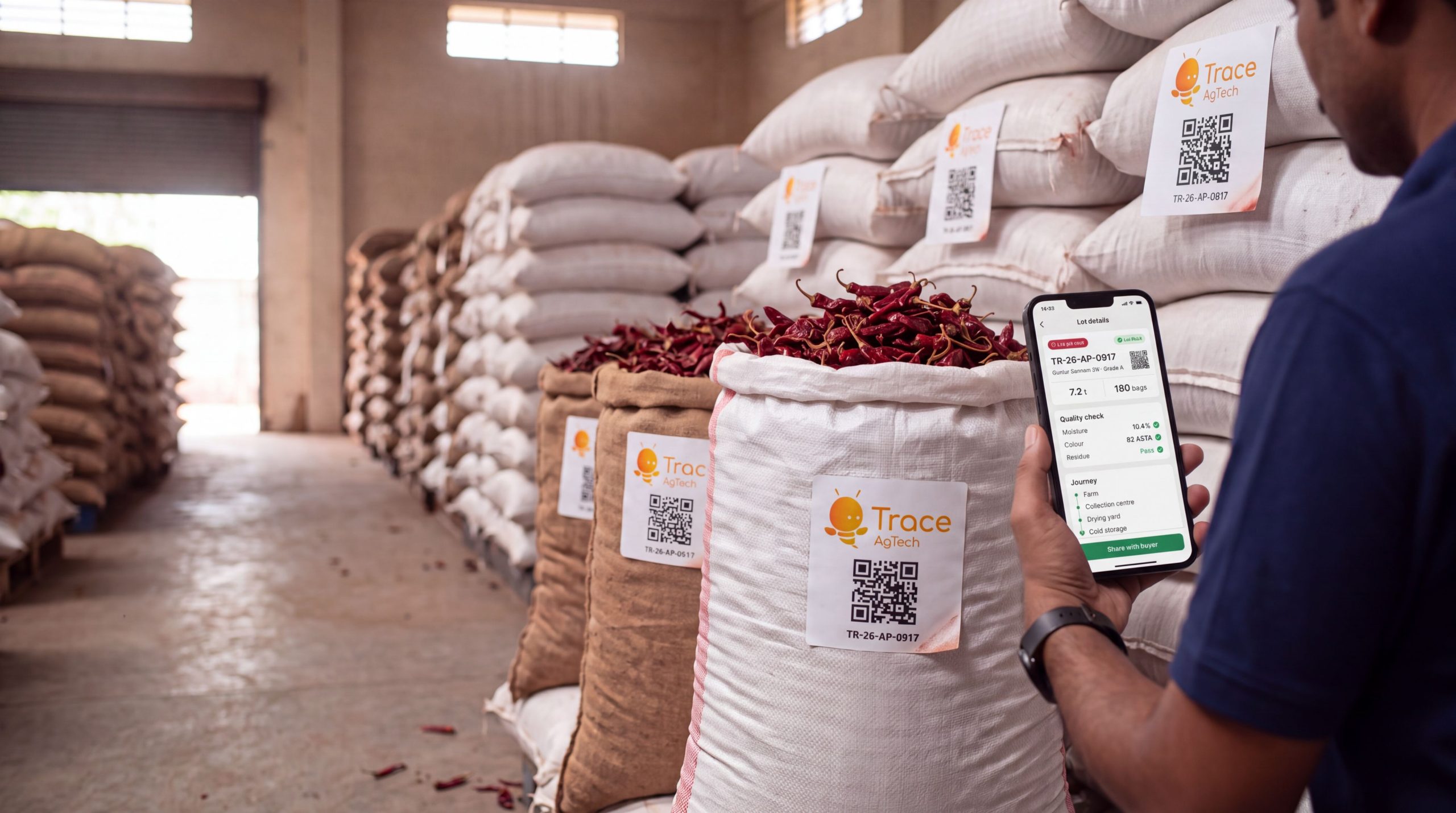 Every bag, scanned. Every lot, proven.